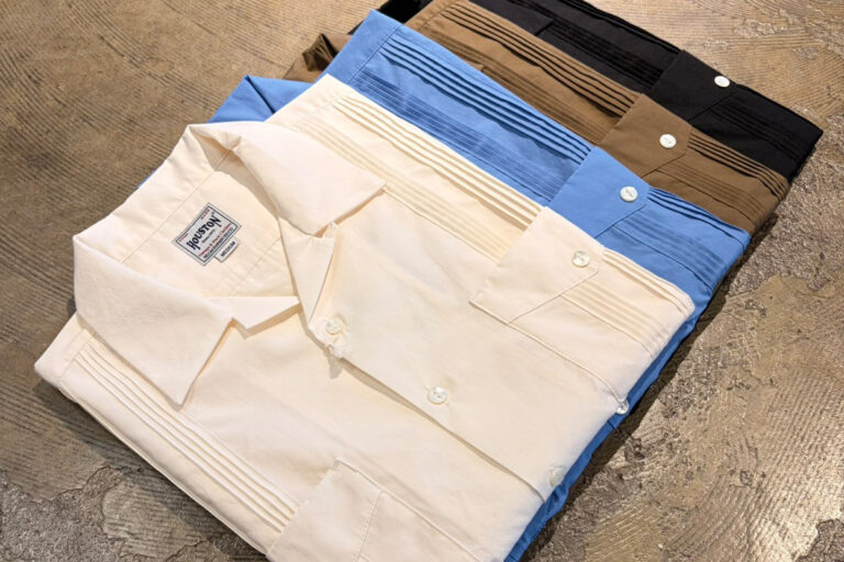 HOUSTON 新作商品 “CUBA SHIRT”