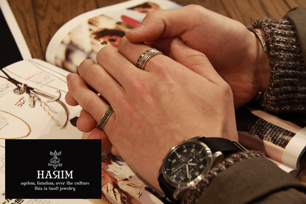 HARIM ギフトにオススメ③ “ARABESQU DOUBLE RING”