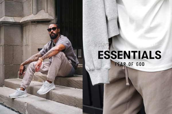 ESSENTIALS 2019AW Lsize offwhite