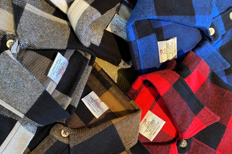 ROTHCO “EXTRA HEAVYWEIGHT BUFFALO PLAID FLANNEL SHIRT”