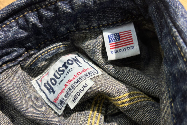 HOUSTON 新作商品 ” ヴィンテージデニムシャツ”