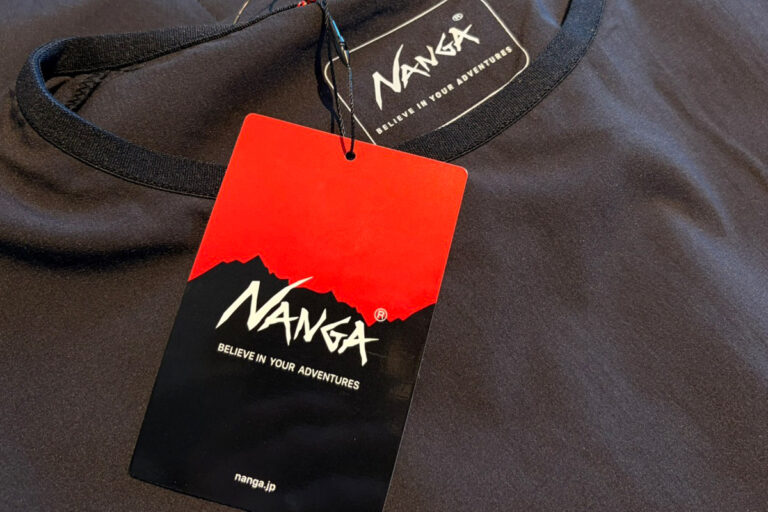NANGA 新作商品 ” 高機能パッカブルTシャツ “
