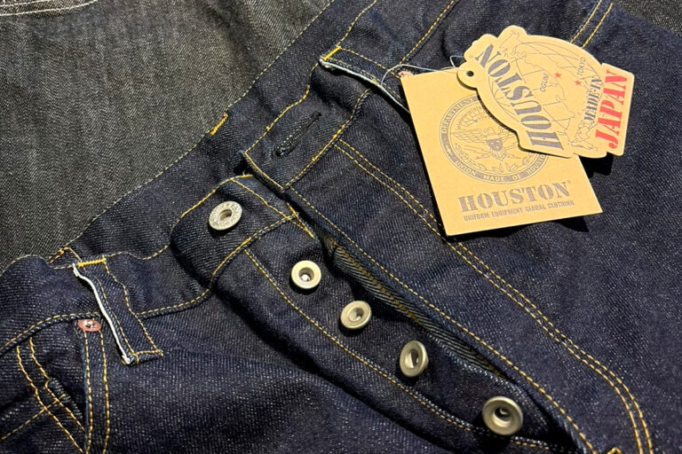 ”HOUSTON” WWII SELVEDGE DENIM PANTS