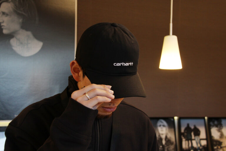CARHARTT WORK IN PROGRESS  “CANVAS SCRIPT CAP”