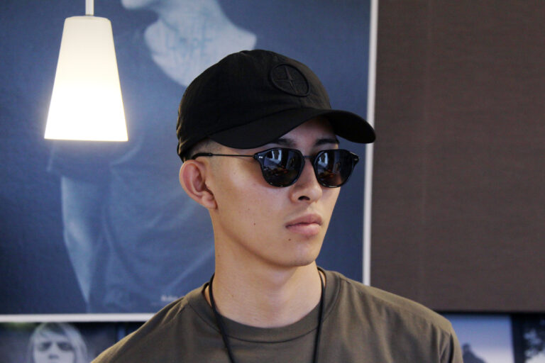 STONE ISLAND  “COMPASS刺繍 COTTON REPS CAP HAT”