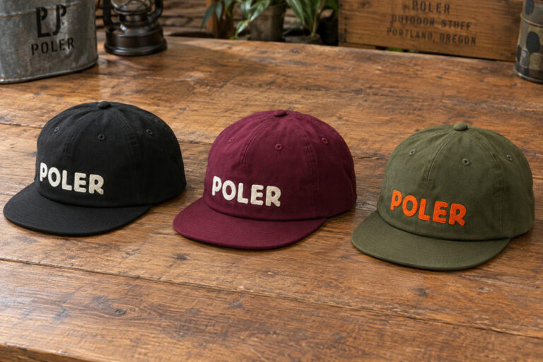 POLER  “コーディネートに取り入れやすいコットンキャップ”