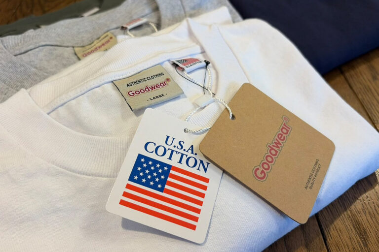 GOODWEAR新作商品  “7.6オンスヘビーウエイト天竺7分袖 Tシャツ “