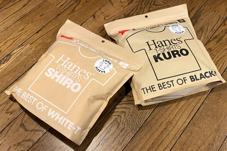 HANES　”SHIRO&KURO LONG SLEEVE THE BEST OF BEST “