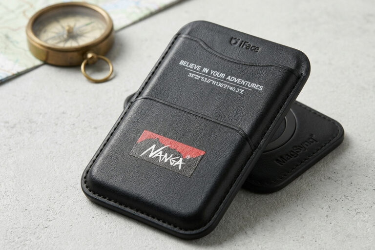 NANGA 新作商品 “NANGA × iFace MagSynq カードウォレット “
