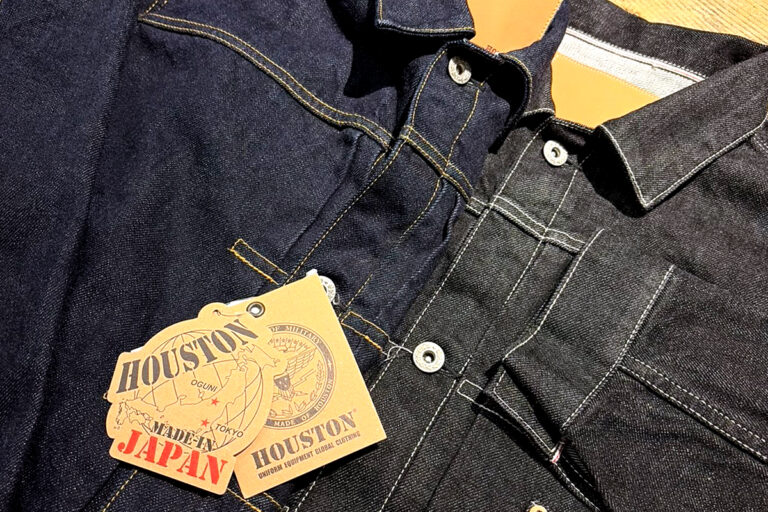 HOUSTON新作発売 ” 国産デニムジャケット  ”